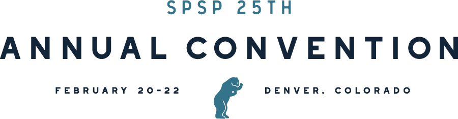 SPSP 2025 Annual Convention Secondary Logo Horizontal